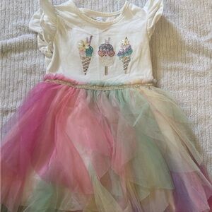 Primark Ice Cream Knit rainbow dress